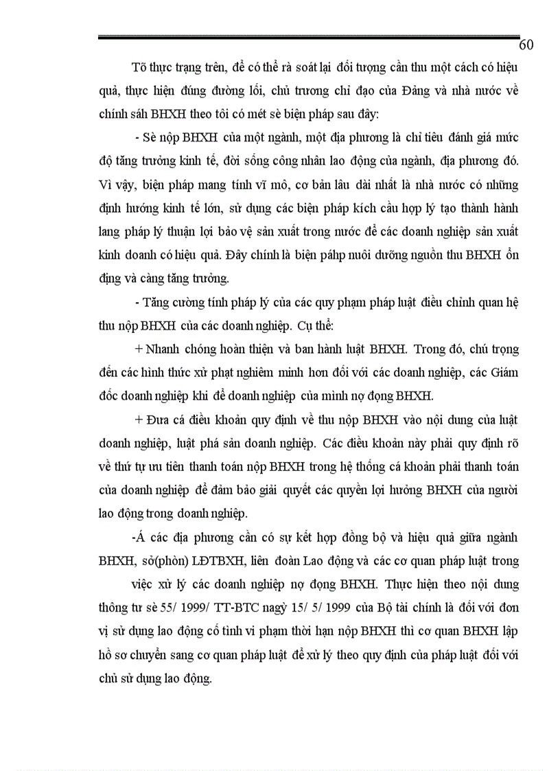 image for page Hoàn thiện hoạt động thu BHXH ở khối hành chính sự nghiệp, khối xã - Thị Trấn ở huyện Hà Trung - Thanh Hoá (2000 - 2004) a