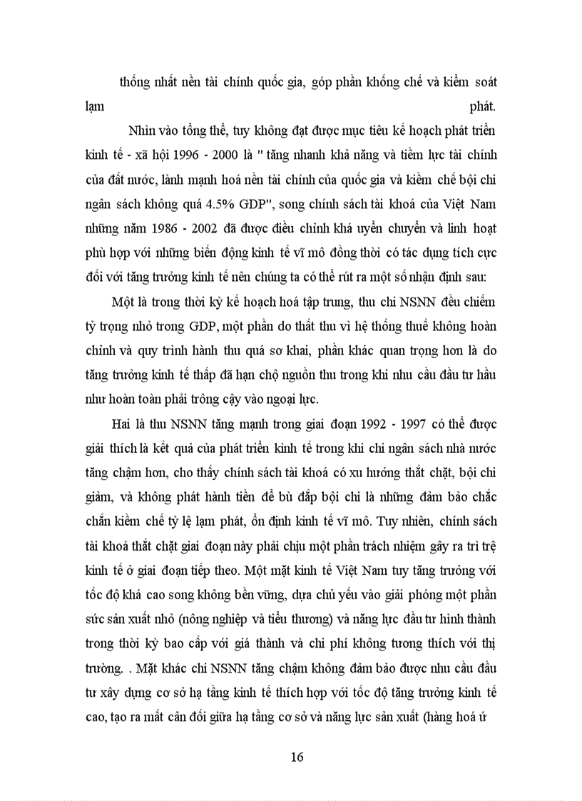 image for page Vai trò của NSNN đối với sự phát triển kinh tế ở Việt Nam