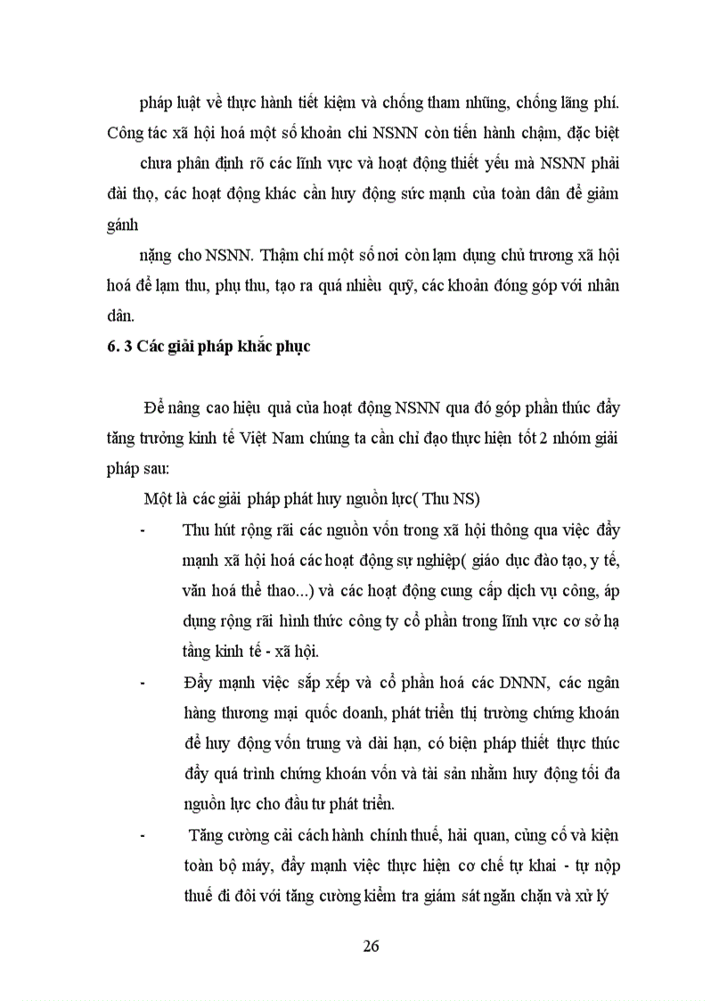 image for page Vai trò của NSNN đối với sự phát triển kinh tế ở Việt Nam