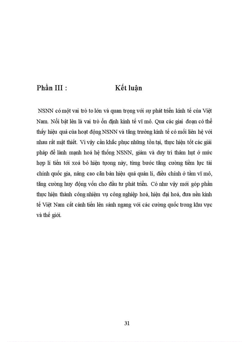 image for page Vai trò của NSNN đối với sự phát triển kinh tế ở Việt Nam