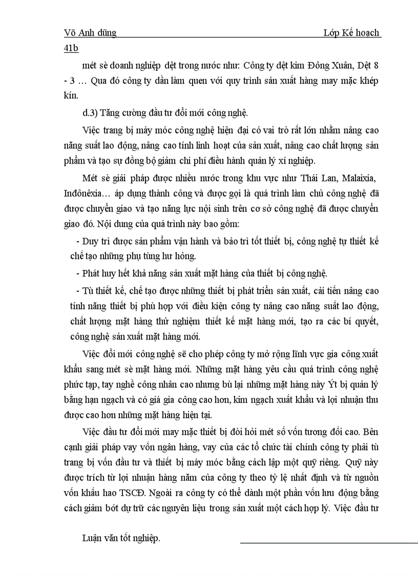 image for page Giải pháp đẩy mạnh hoạt động xuất khẩu hàng may mặc trong kế hoạch kinh doanh ở Công ty Xuất nhập khẩu tổng hợp I