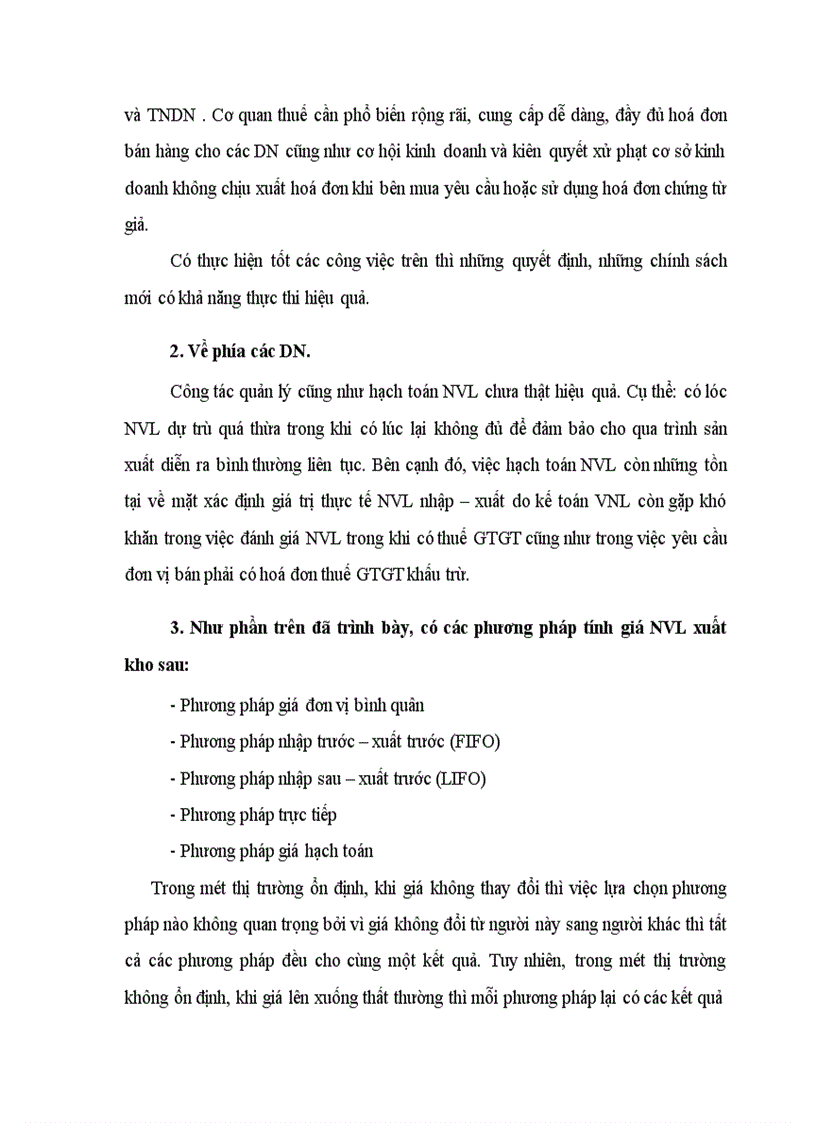 image for page Hạch toán kế toán NVL và một số ý kiến hoàn thiện kế toán NVL