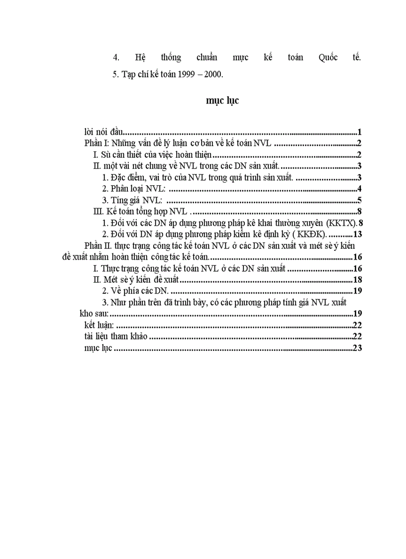 image for page Hạch toán kế toán NVL và một số ý kiến hoàn thiện kế toán NVL