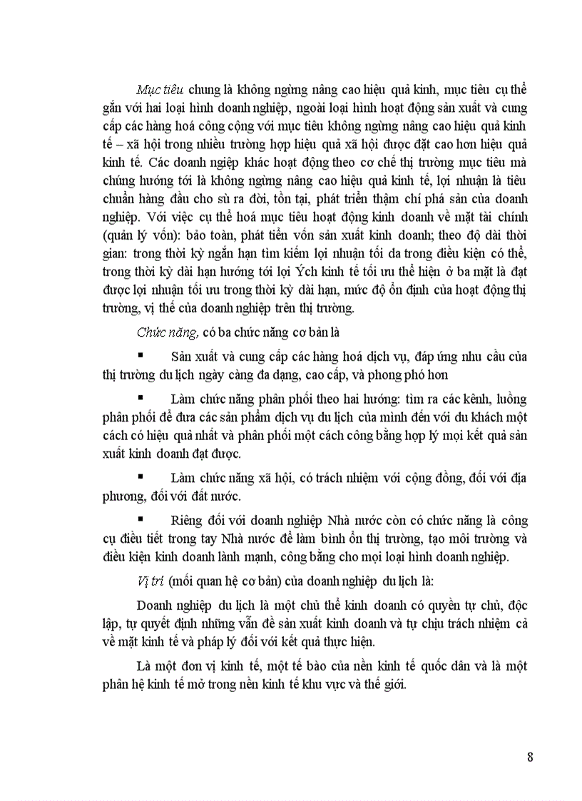 image for page Tính thời vụ trong du lịch và các biện pháp khắc phục tại Công ty cổ phần Du lịch Ao Vua