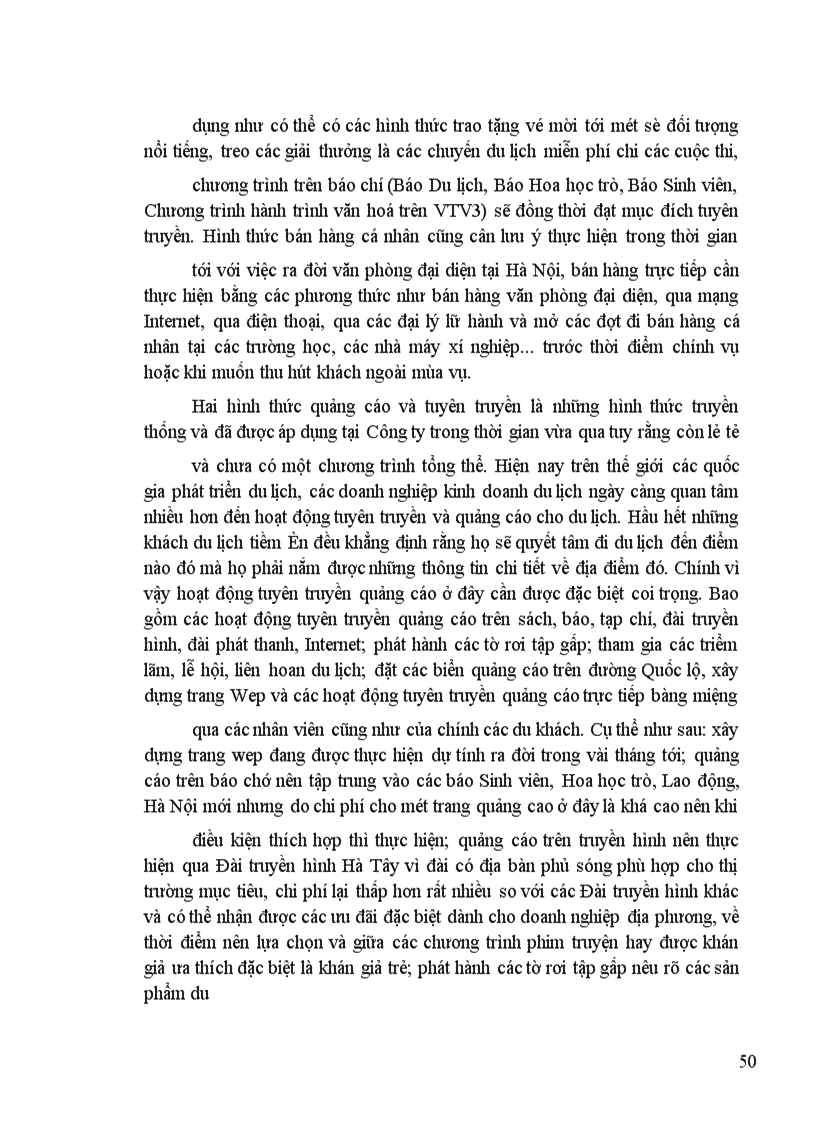 image for page Tính thời vụ trong du lịch và các biện pháp khắc phục tại Công ty cổ phần Du lịch Ao Vua