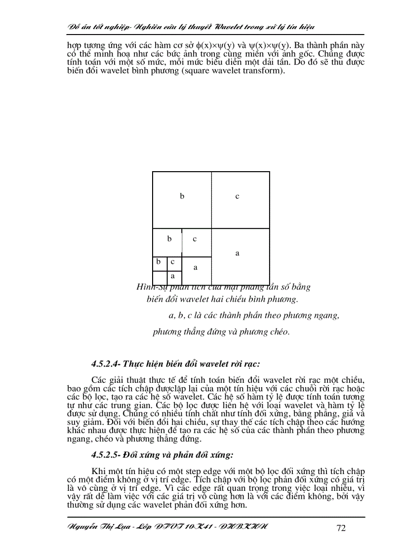 image for page Nghiên cứu lý thuyết wavelet trong xử lý tín hiệu