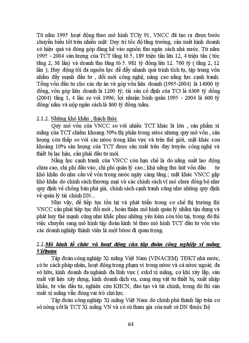 image for page Mô hinh tập đoàn kinh tế ở Việt nam- Thực trạng và phương hướng phát triển