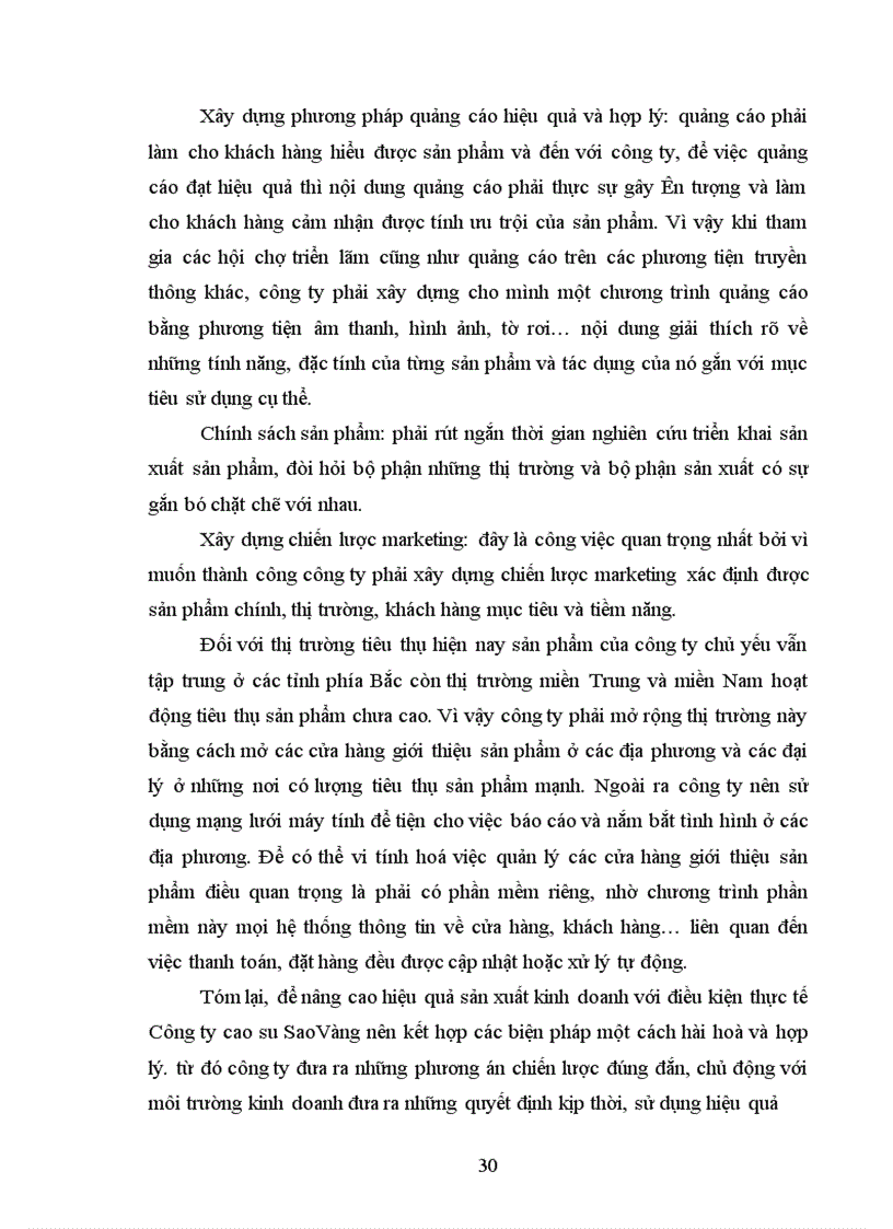 image for page Một số giải pháp nhằm nâng cao hiệu quả sản xuất kinh doanh của Công ty Cao su Sao vàng Hà Nội