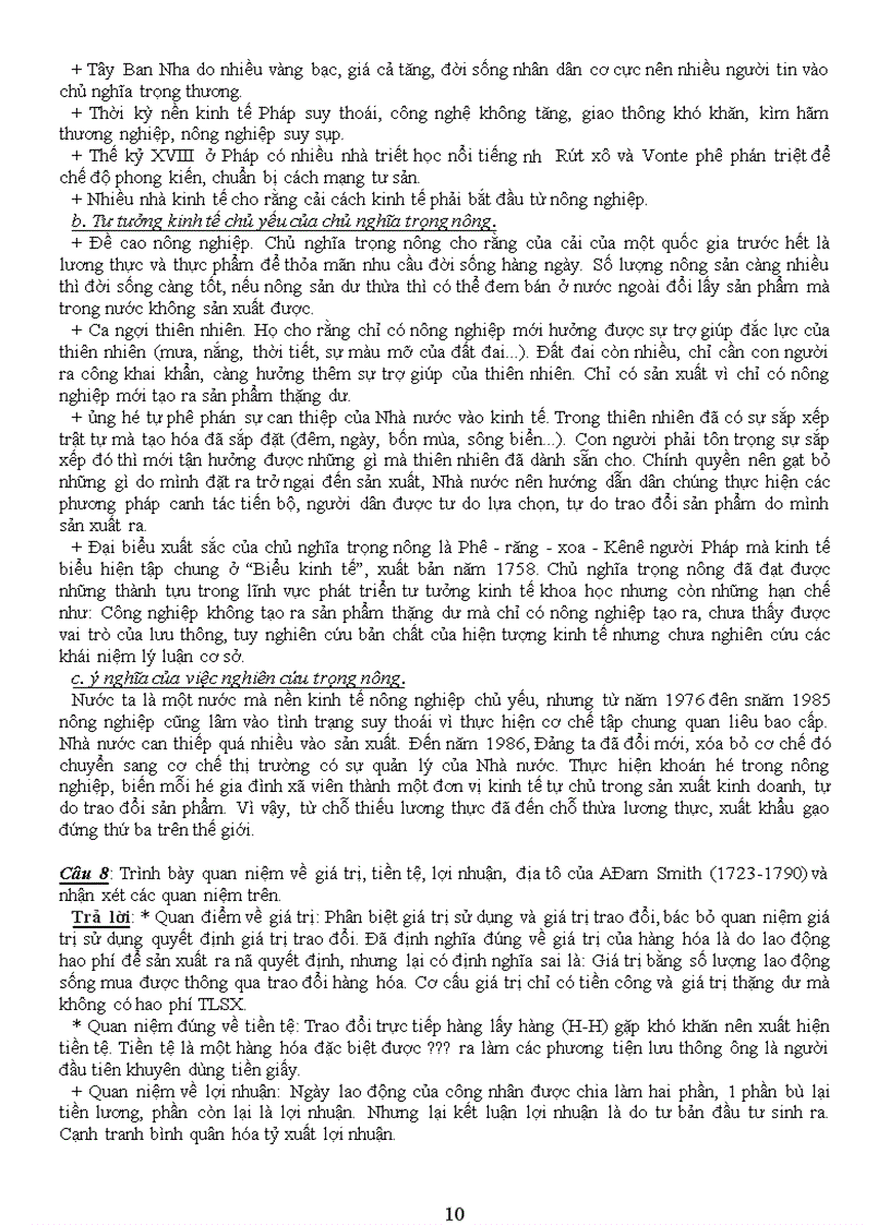 image for page Ngân hàng câu hỏi môn kinh tế chính trị