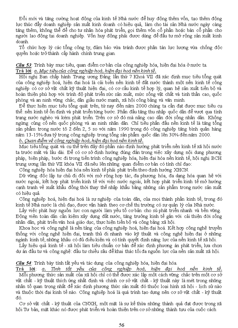 image for page Ngân hàng câu hỏi môn kinh tế chính trị