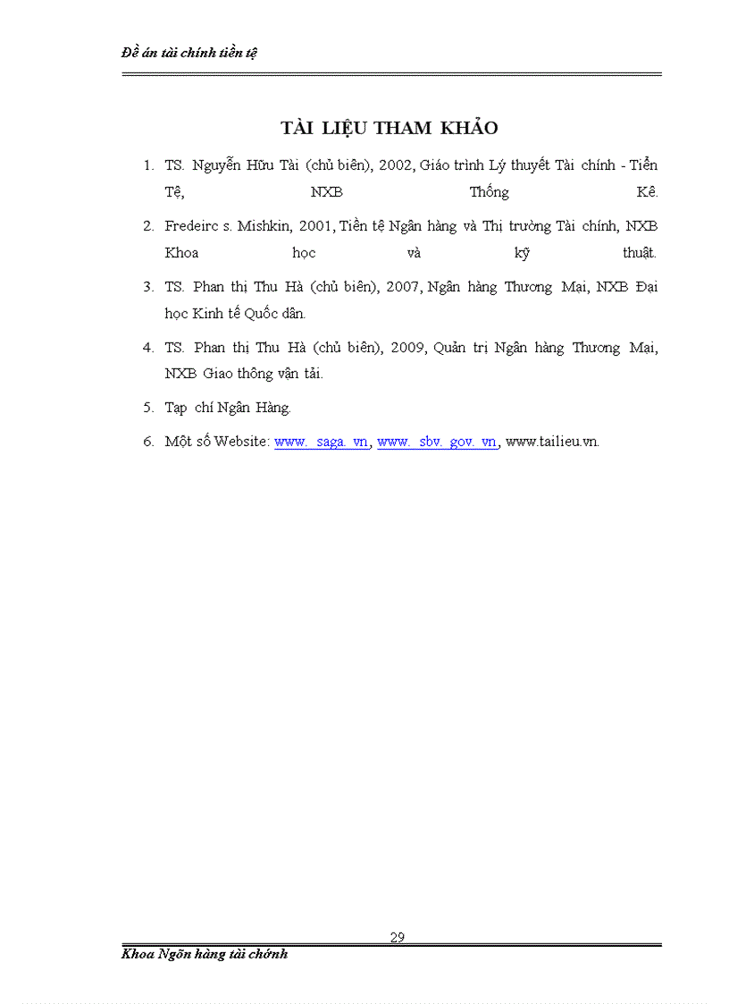 image for page Rủi ro cho vay trong hoạt động của Ngân hàng thương mại