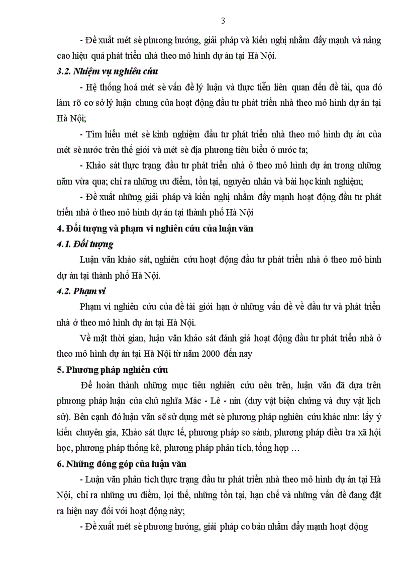 image for page Đầu tư phát triển nhà ở theo mô hình dự án tại Hà Nội
