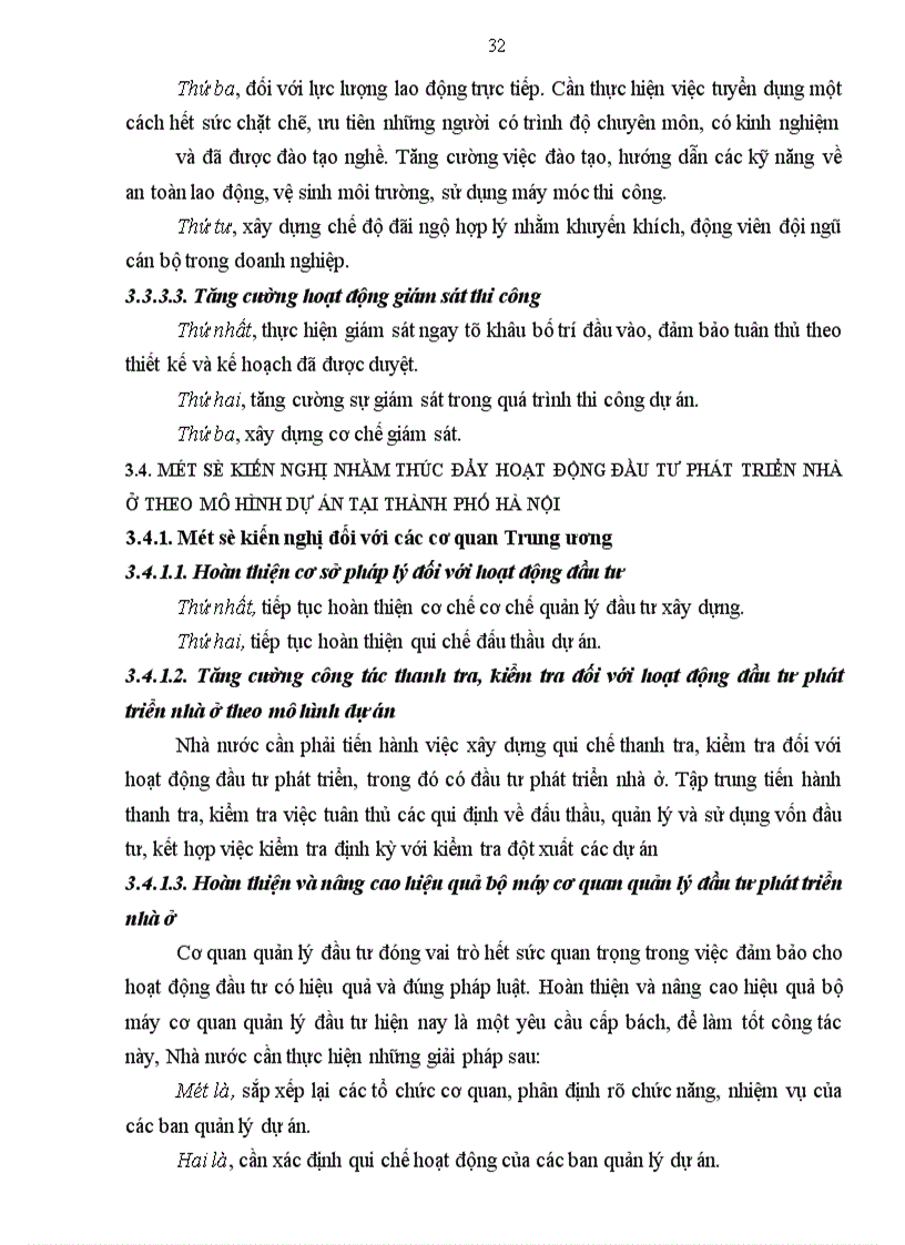 image for page Đầu tư phát triển nhà ở theo mô hình dự án tại Hà Nội