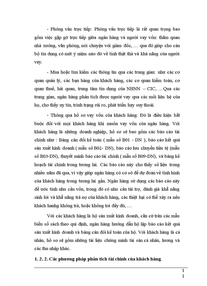 image for page Hoàn thiện phương pháp phân tích tài chính của khách hàng tại Sở giao dịch I- NHĐT&PT Việt Nam