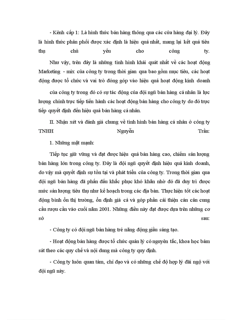 image for page Thúc đẩy hoạt động bán hàng cá nhân trong quá trình tiêu thụ sản phẩm ở công ty TNHH Nguyễn Trần