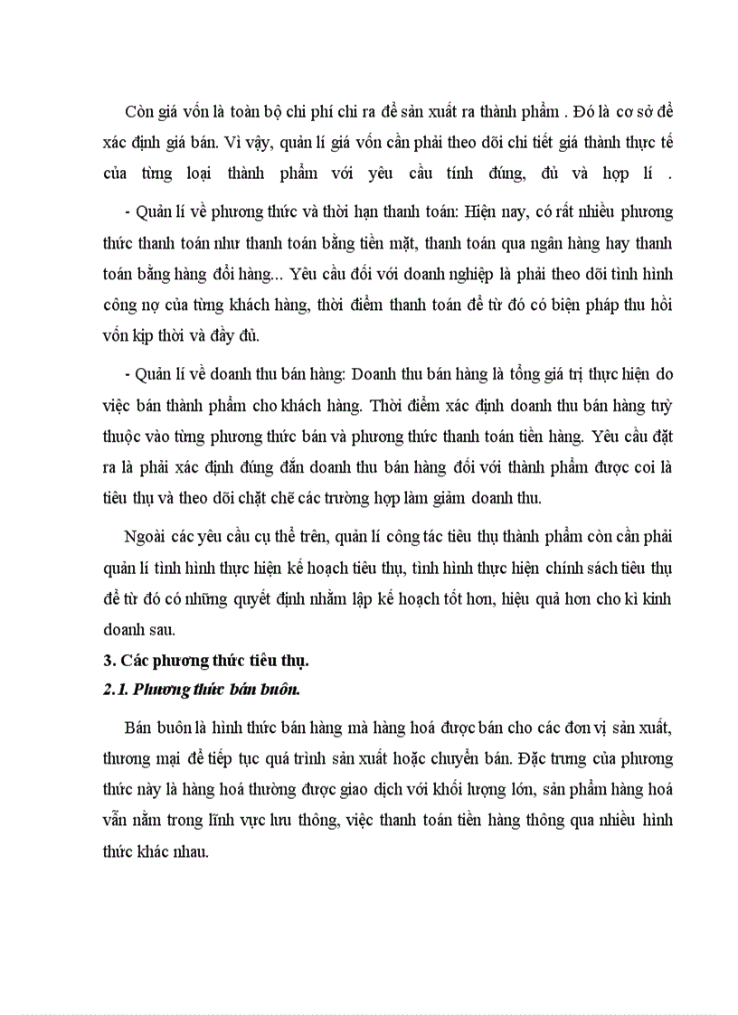 image for page Hoàn thiện kế toán tiêu thụ thành phẩm tại Nhà máy Thuốc lá Thăng Long