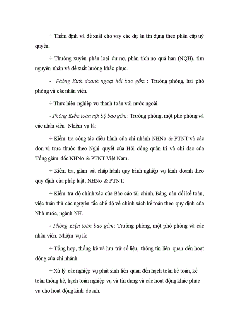 image for page Báo cáo thực tập tại NHNo & PTNT Hà Nội