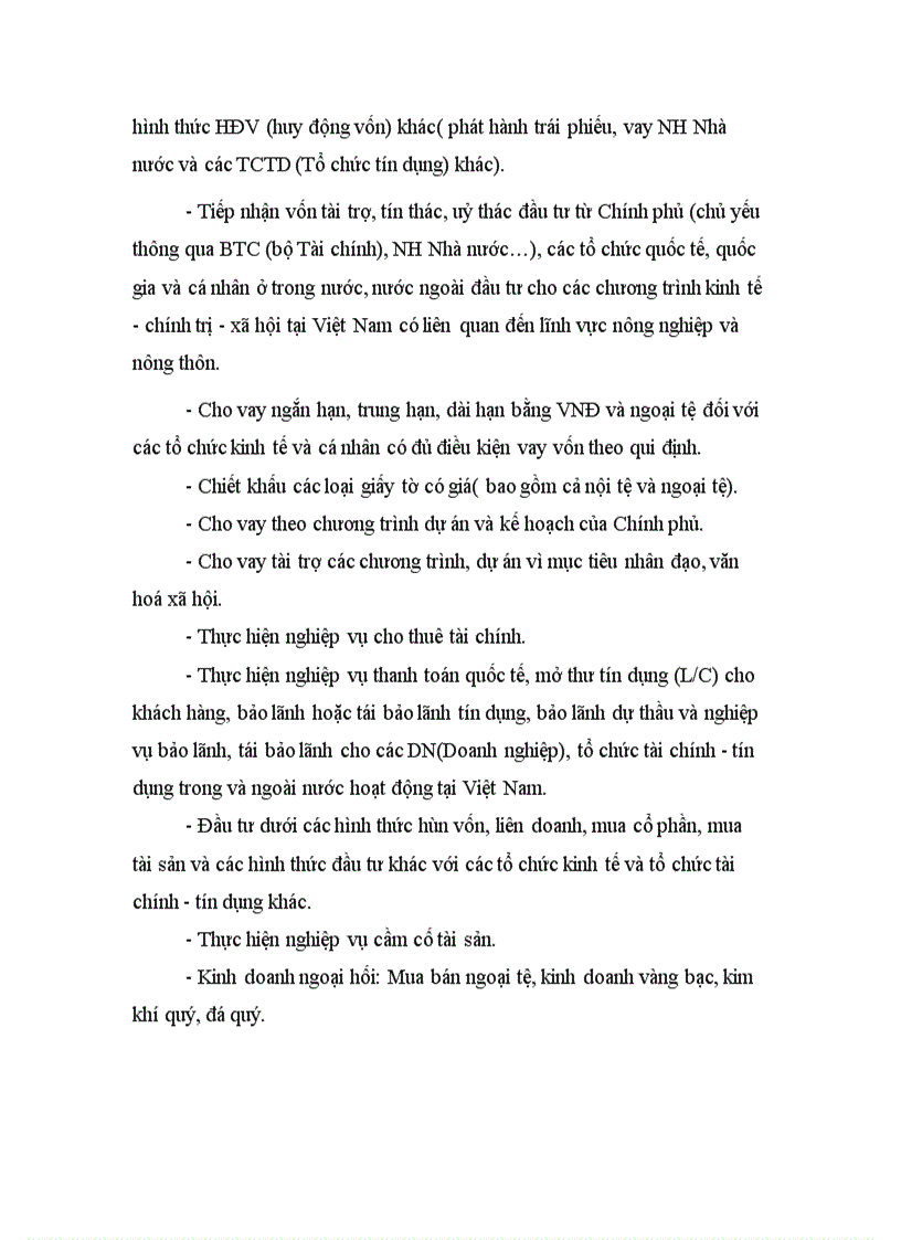 image for page Báo cáo thực tập tại NHNo & PTNT Hà Nội