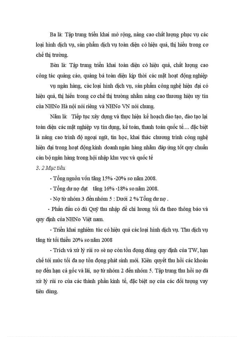 image for page Báo cáo thực tập tại NHNo & PTNT Hà Nội