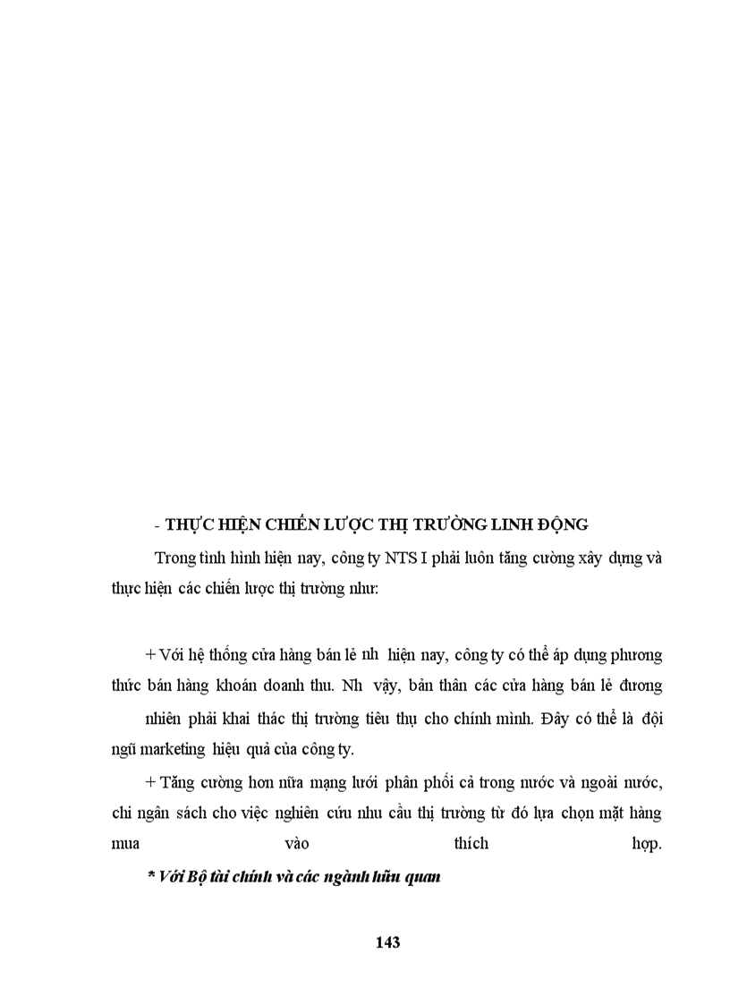 image for page Hoàn thiện công tác hạch toán tiêu thụ hàng hoá và xác định kết quả tiêu thụ hàng hoá tại công ty Nông thổ sản I- Bộ Thơương mại