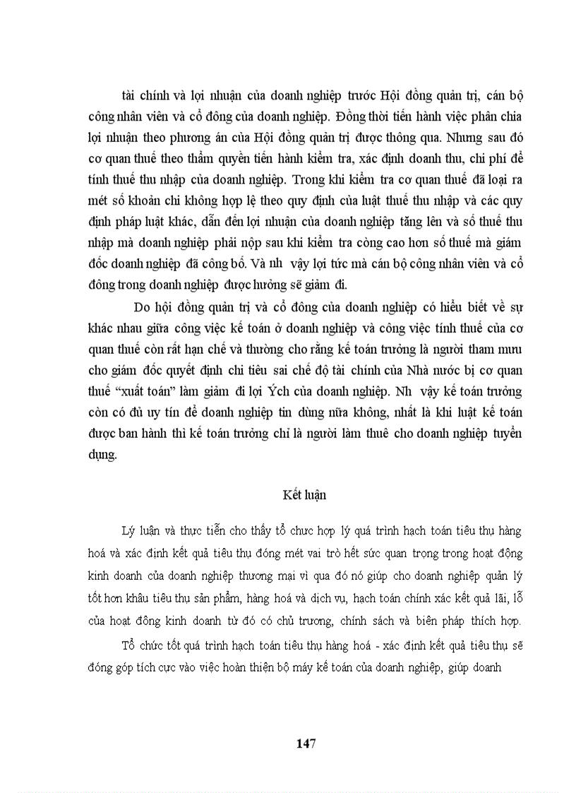 image for page Hoàn thiện công tác hạch toán tiêu thụ hàng hoá và xác định kết quả tiêu thụ hàng hoá tại công ty Nông thổ sản I- Bộ Thơương mại