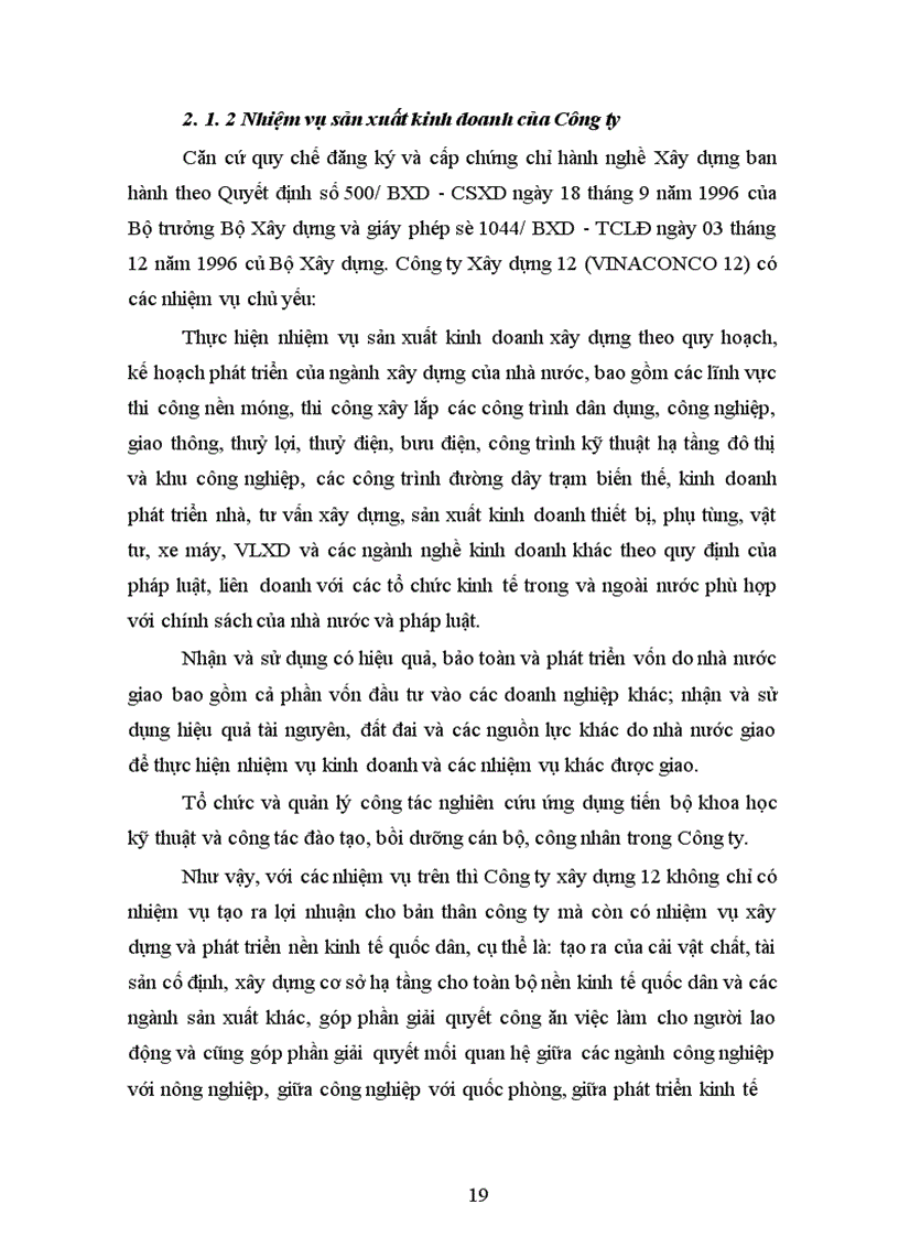 image for page Một số giải pháp nhằm nâng cao hiệu quả công tác đấu thầu ở Công ty Xây dựng 12