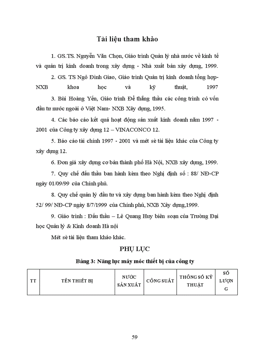 image for page Một số giải pháp nhằm nâng cao hiệu quả công tác đấu thầu ở Công ty Xây dựng 12