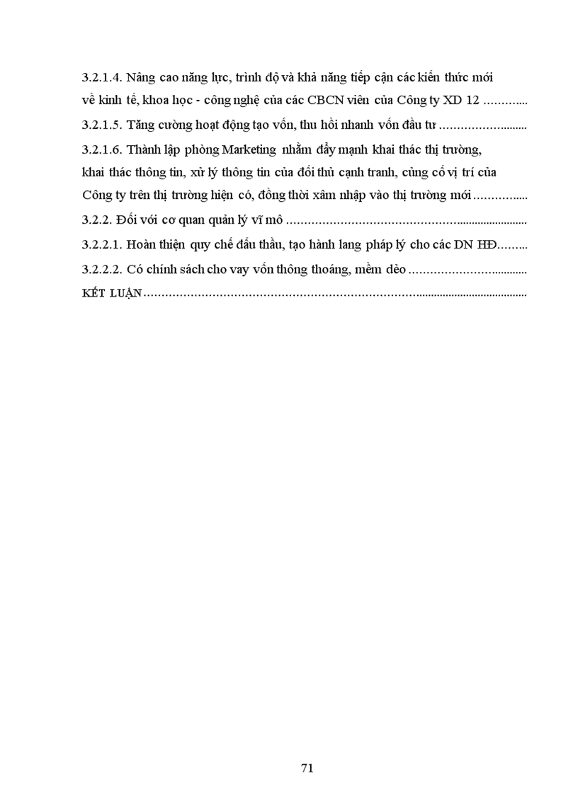 image for page Một số giải pháp nhằm nâng cao hiệu quả công tác đấu thầu ở Công ty Xây dựng 12
