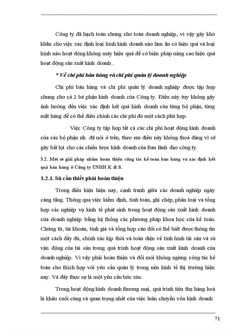 image for page Kế toán bán hàng và xác định kết quả bán hàng ở Công ty TNHH K&S