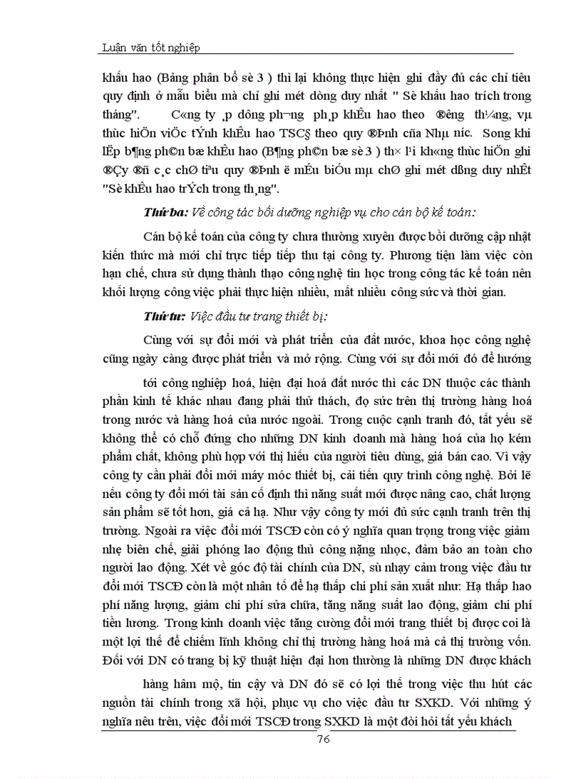 image for page Tổ chức hạch toán TSCĐ tại Công ty Đường Rượu Bia Việt Trì