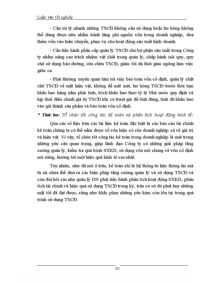 image for page Tổ chức hạch toán TSCĐ tại Công ty Đường Rượu Bia Việt Trì