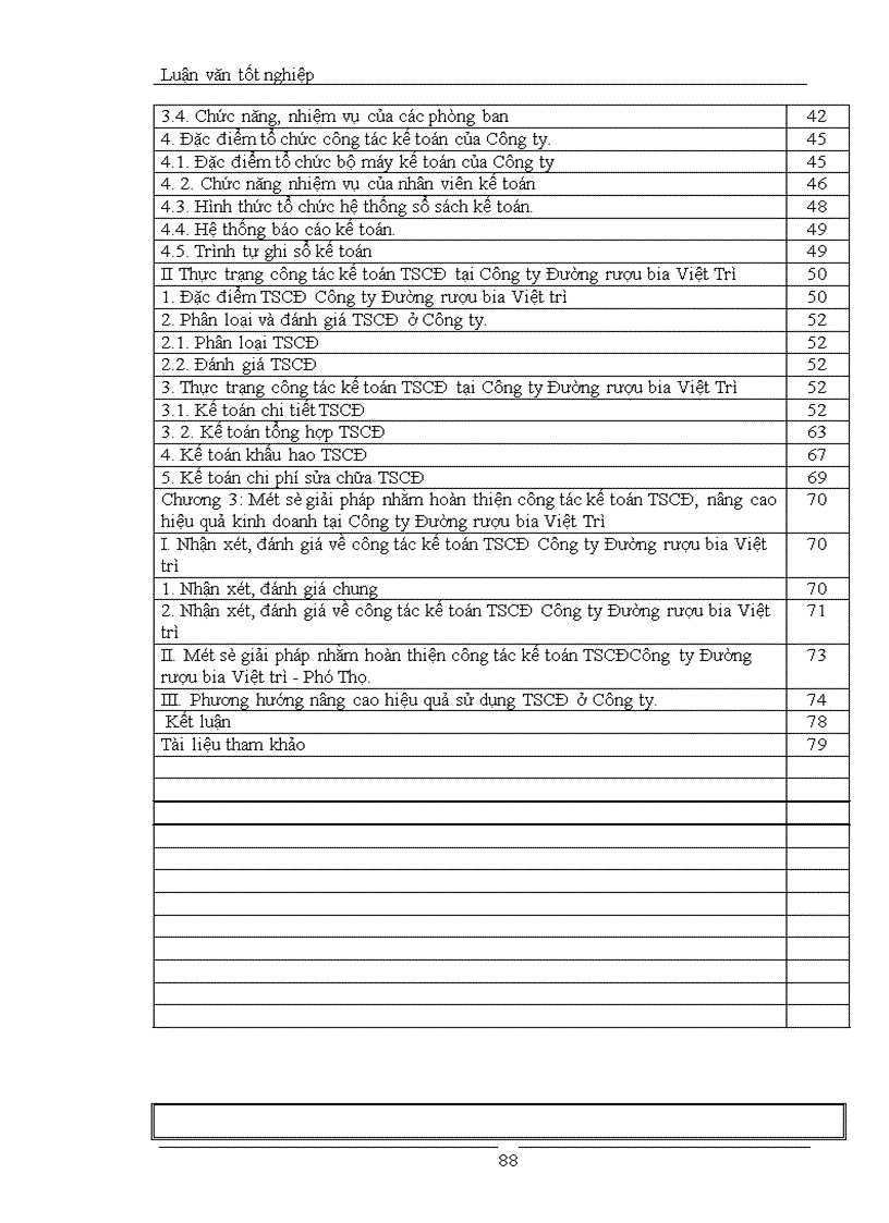 image for page Tổ chức hạch toán TSCĐ tại Công ty Đường Rượu Bia Việt Trì