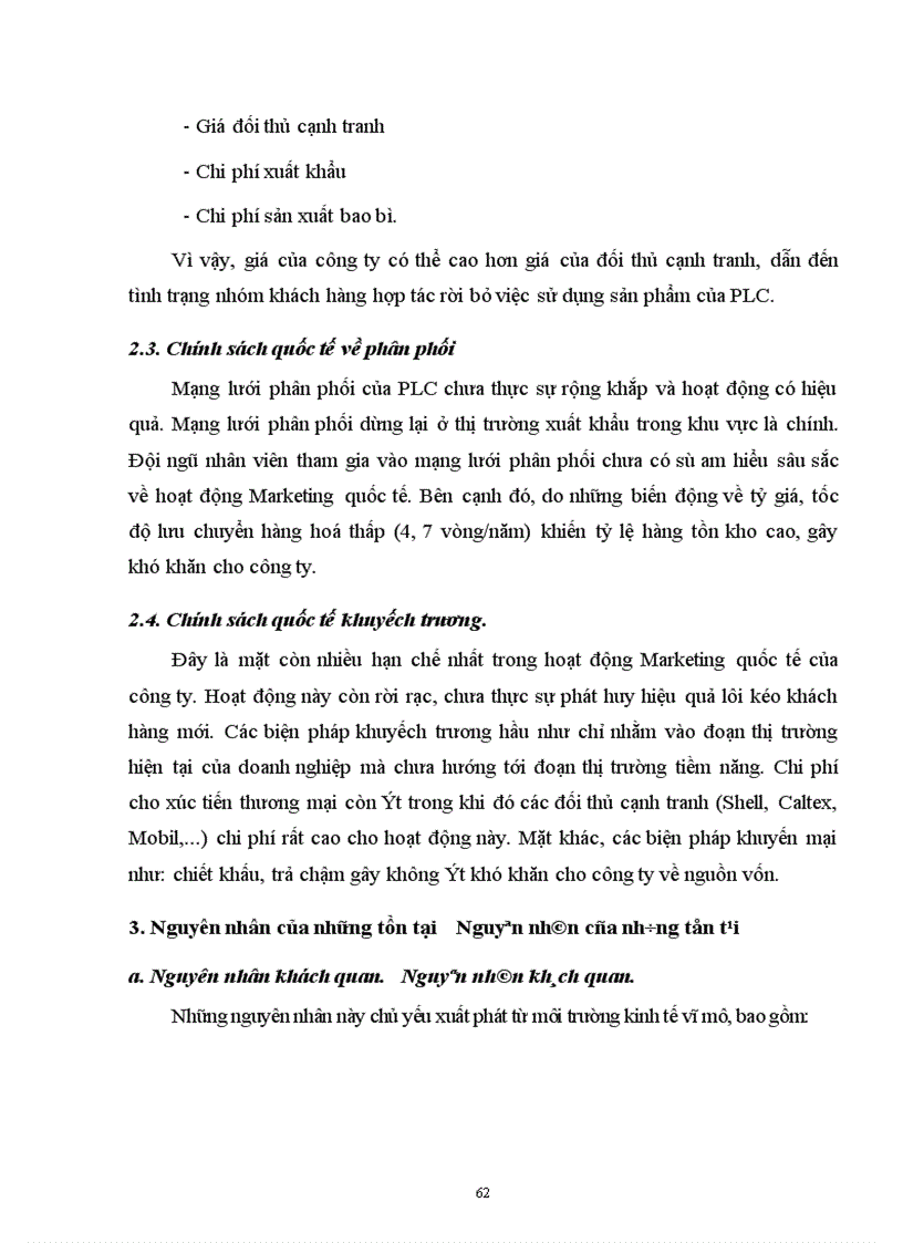 image for page Một số giải pháp hoàn thiện chính sách Marketing quốc tế nhằm thúc đẩy xuất khẩu các sản phẩm hoá dầu tại công ty Hoá dầu Petrolimex (PLC)