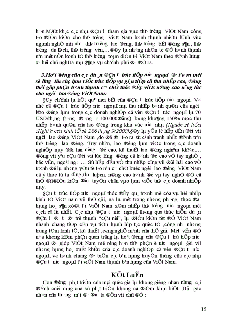 image for page Vai trò FDI đối với quá trình Công nghiệp hóa-Hiện đại hóa Việt Nam