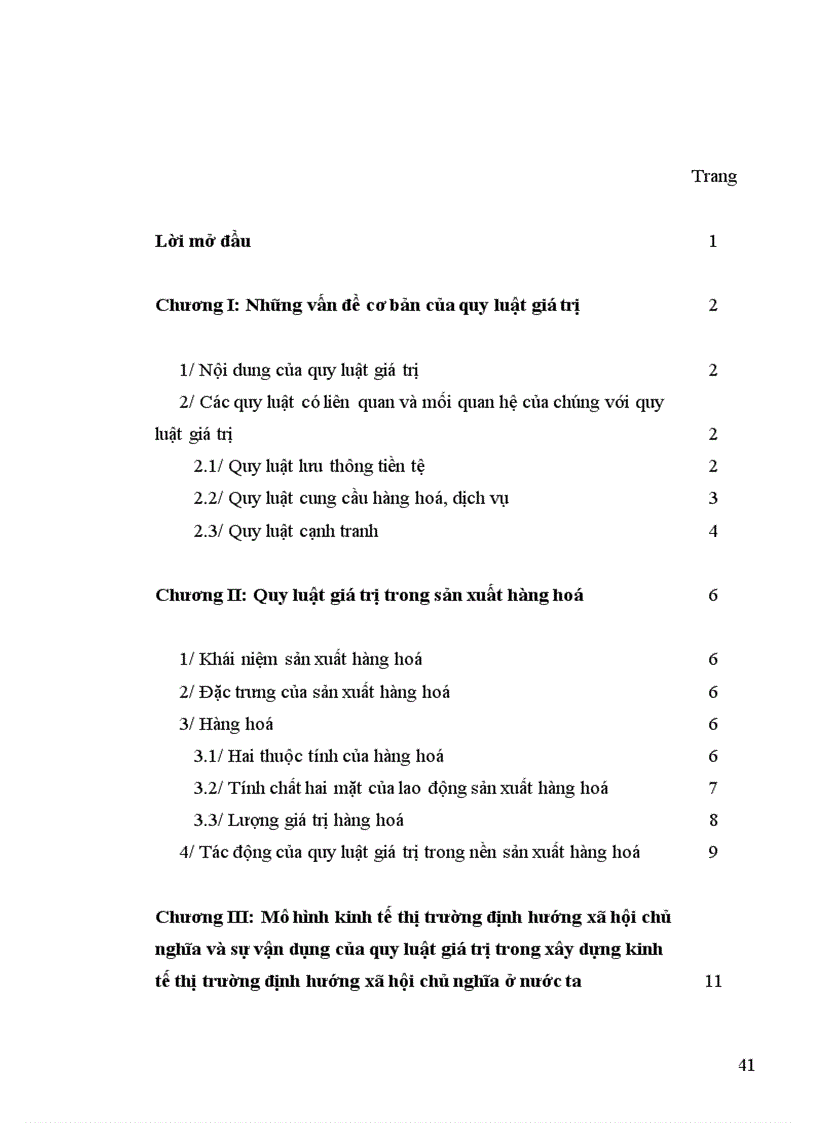 image for page Quy luật giá trị trong nền sản xuất hàng hoá, và sự vận dụng quy luật này trong xây dựng kinh tế thị trường định hướng xã hội chủ nghĩa.