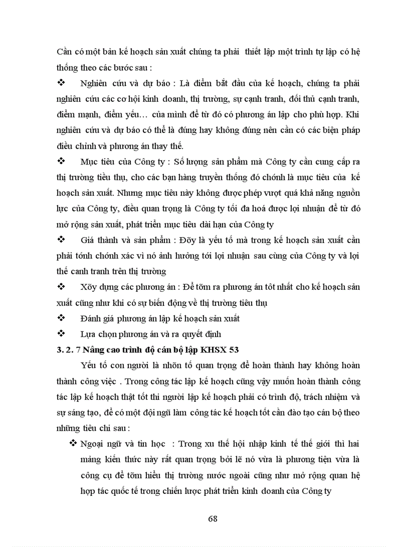 image for page Lập kế hoạch sản xuất của Công ty cơ khí Hà Nội