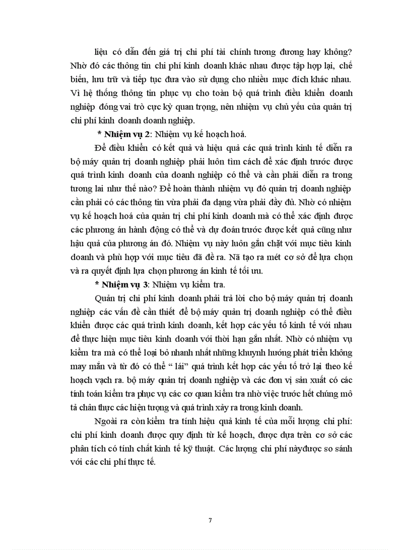 image for page Một số giải pháp Chủ yếu nhằm hoàn thiện công tác quản trị chi phí kinh doanh tại công ty cơ khí 120.