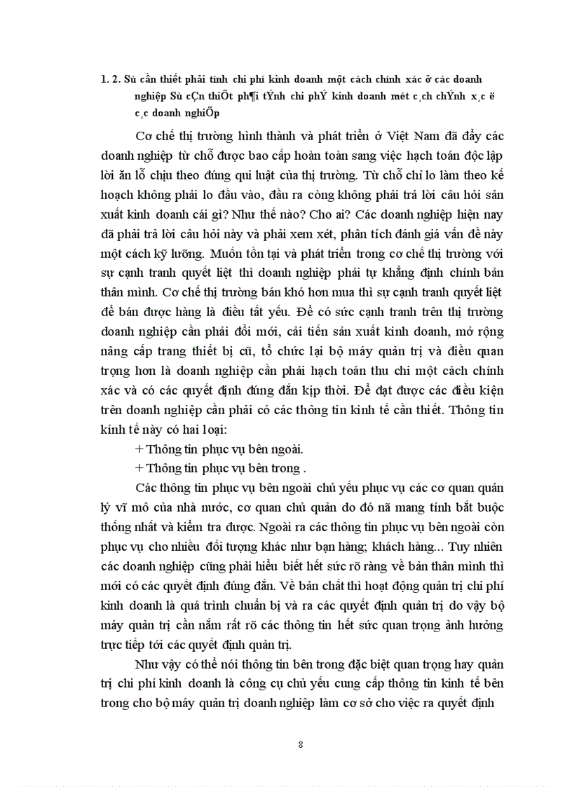 image for page Một số giải pháp Chủ yếu nhằm hoàn thiện công tác quản trị chi phí kinh doanh tại công ty cơ khí 120.