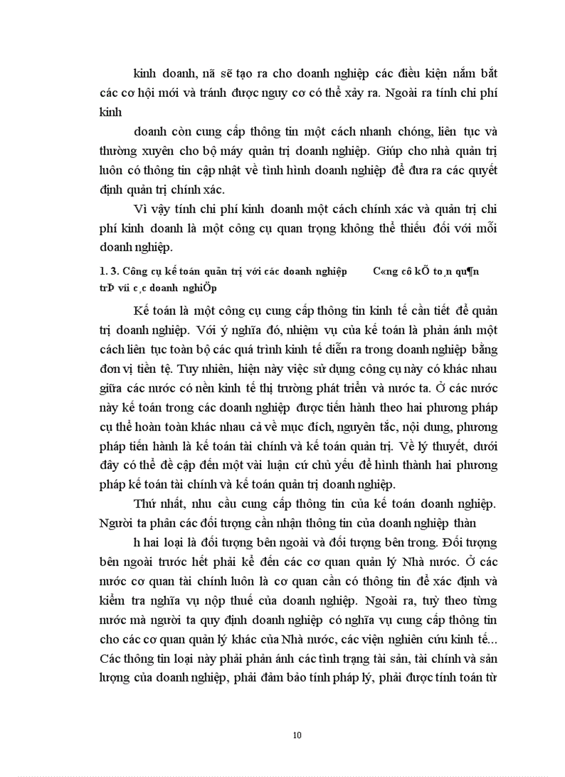 image for page Một số giải pháp Chủ yếu nhằm hoàn thiện công tác quản trị chi phí kinh doanh tại công ty cơ khí 120.