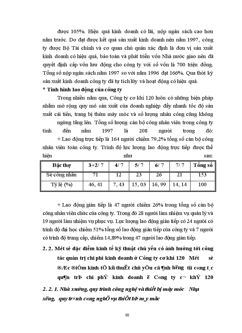 image for page Một số giải pháp Chủ yếu nhằm hoàn thiện công tác quản trị chi phí kinh doanh tại công ty cơ khí 120.