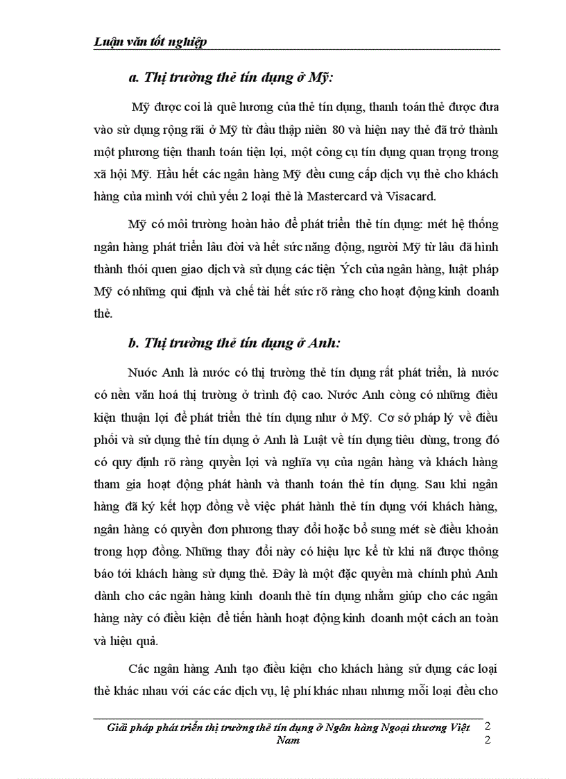 image for page Giải pháp hoàn thiện thị trường thẻ tín dụng tại Ngân hàng Ngoại thương Việt Nam