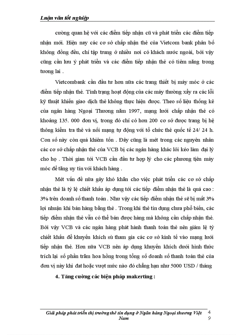 image for page Giải pháp hoàn thiện thị trường thẻ tín dụng tại Ngân hàng Ngoại thương Việt Nam