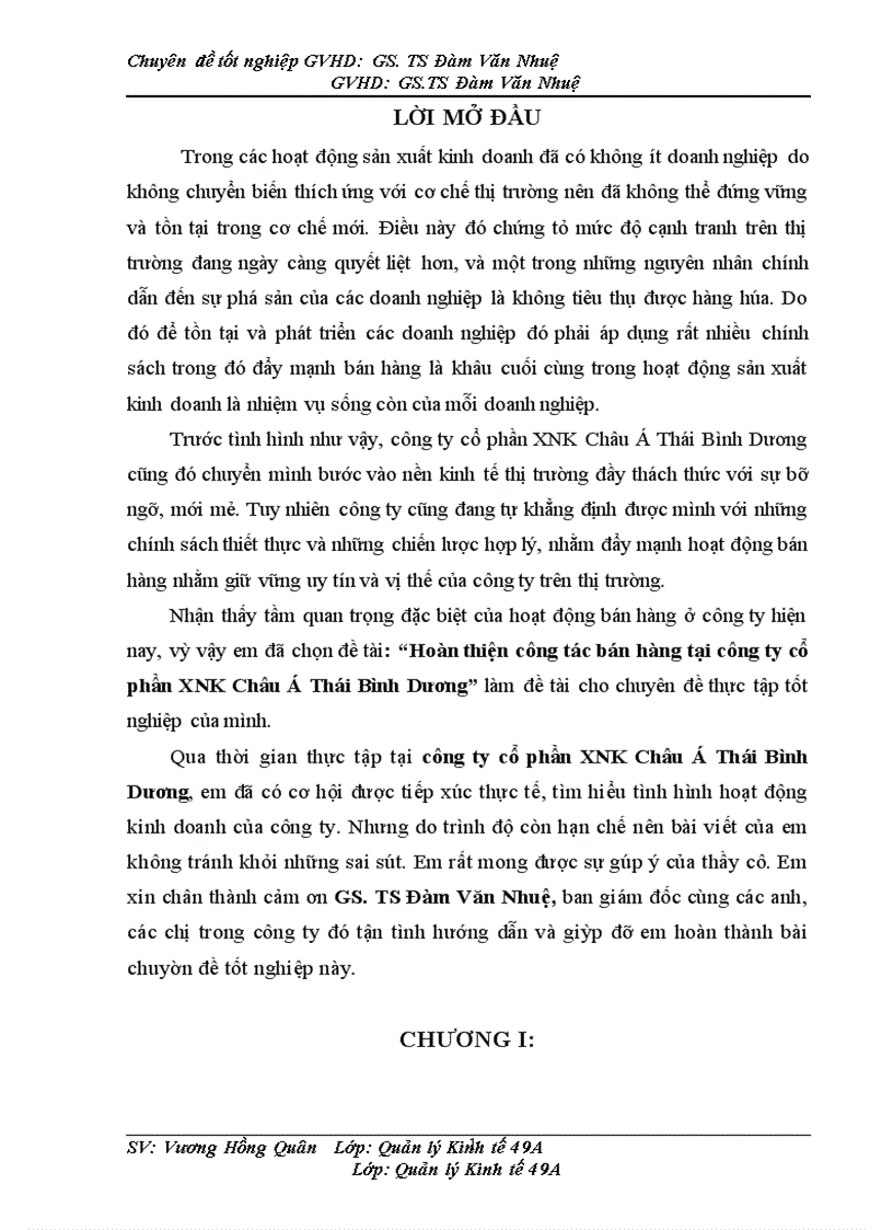image for page Hoàn thiện công tác bán hàng tại công ty cổ phần XNK Châu Á Thái Bình Dương