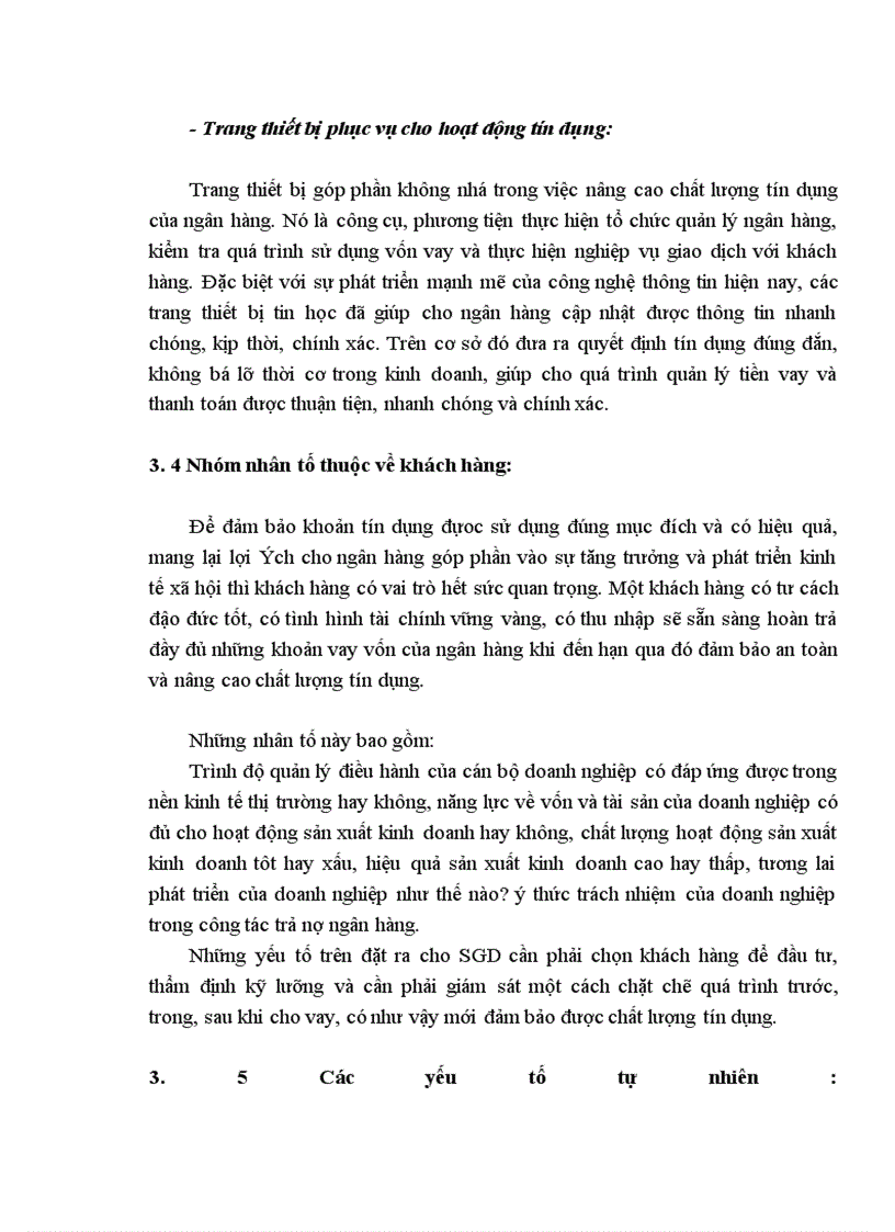image for page Giải pháp nâng cao chất lượng tín dụng tại Sở Giao Dịch - Ngân Hàng Nông Nghiệp và Phát Triển Nông Thôn Việt Nam