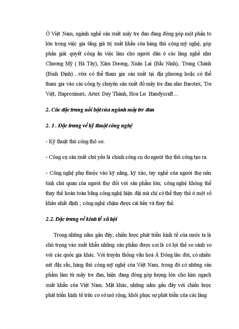 image for page Ngành sản xuất mây tre đan ở Việt Nam