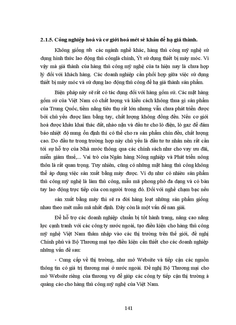 image for page Một số biện pháp đẩy mạnh xuất khẩu hàng thủ công mỹ nghệ ở Việt Nam (Lấy ví dụ ở Công ty XNK Intimex