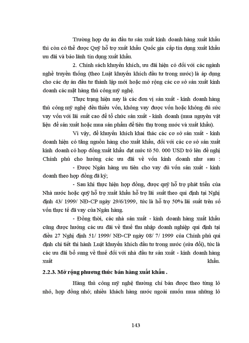 image for page Một số biện pháp đẩy mạnh xuất khẩu hàng thủ công mỹ nghệ ở Việt Nam (Lấy ví dụ ở Công ty XNK Intimex