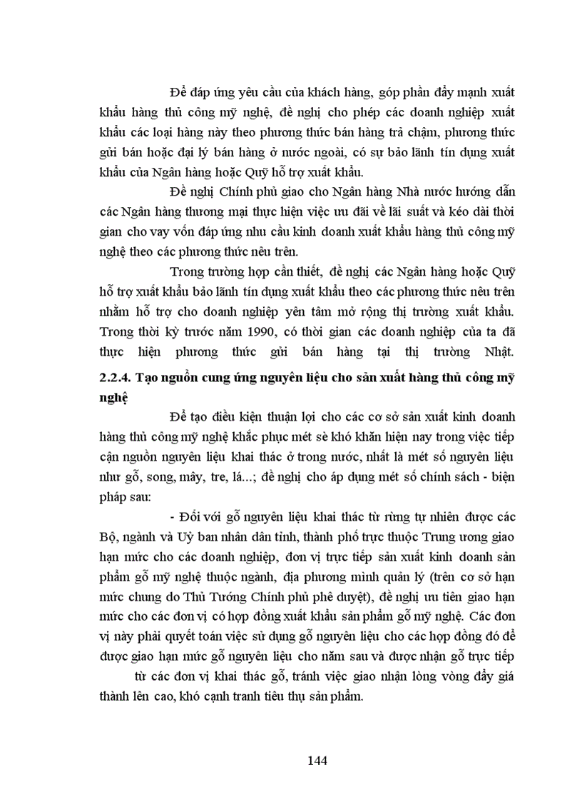 image for page Một số biện pháp đẩy mạnh xuất khẩu hàng thủ công mỹ nghệ ở Việt Nam (Lấy ví dụ ở Công ty XNK Intimex