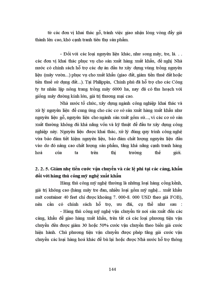 image for page Một số biện pháp đẩy mạnh xuất khẩu hàng thủ công mỹ nghệ ở Việt Nam (Lấy ví dụ ở Công ty XNK Intimex