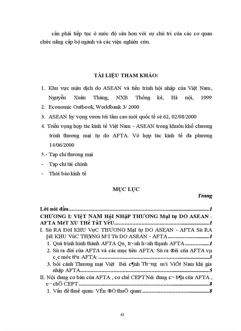 image for page Việt nam hội nhập thương mại tự do Asean - Afta một xu thế tất yếu